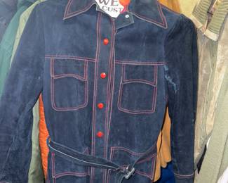 My heart was so sad when I noticed the tear on the left arm of the suede leather jacket but maybe there is a seamstress that can fix it.