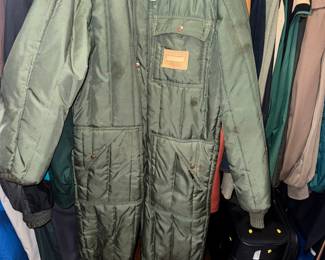 I don’t know if this suit will ever be necessary here in South Louisiana but if you go to Alaska you can stay toasty warm.