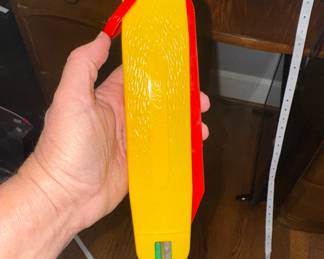 Vintage plastic pencil case