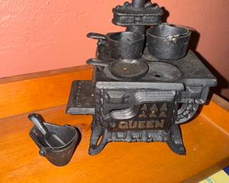 Cast iron stove salesman sample