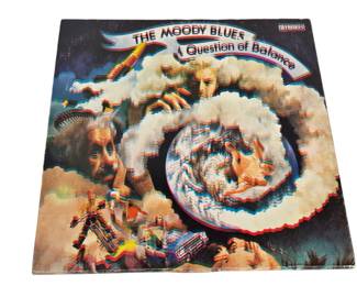 RARE 3D Question of Balance Album Vinyl Record LP