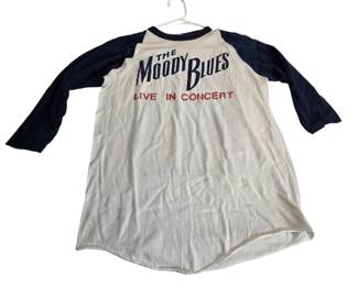 1983 The Present Raglan T Shirt Moody Blues
