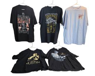 5 - 2XL Justin Hayward Tour T Shirts