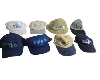 8 Moody Blues Tour Hats