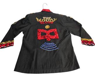 SIGNED 1990s Red Rocks Sequin Jacket w/ Photo