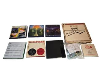 Moody Blues Reel to Reel Albums, SEALED Coke Etc