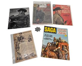 Signed Dale Robertson Photo Wells Fargo Comics