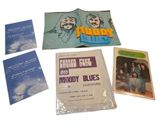 Moody Blues Advertising, Handbills Posters Etc