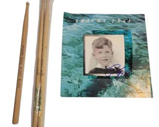 Tour Used Drumsticks Graeme Egde, Gordon Marshall