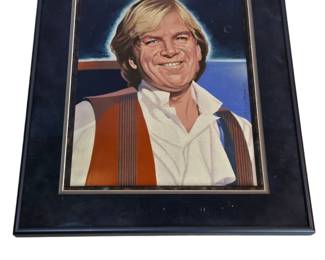 Original Pastel Portrait of Justin Hayward. 