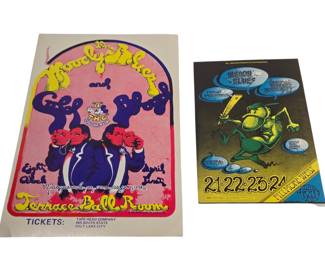 Original Bill Graham Moody Blues Handbills