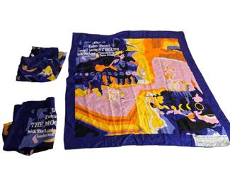 3 x Days of Future Passed Silk Scarves Moody Blues