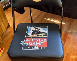 San Francisco Giants chair available in online sale listed separately.