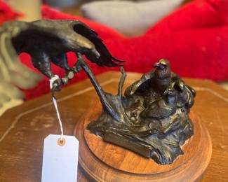 Bronze eagles
