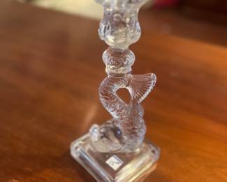 Candlestick with fish base