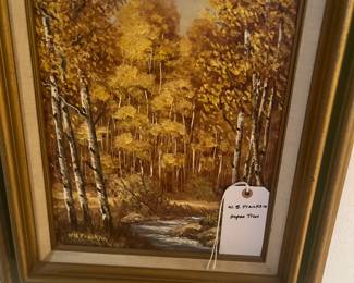 Dub Franklin painting