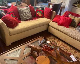 Sectional with hide a bed