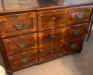 Antique Russian chest of drawers