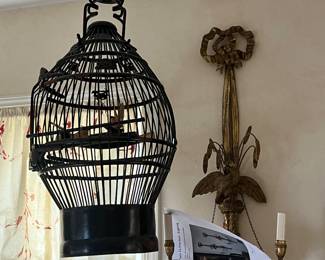 Vintage Chinese birdcage