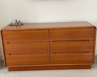Sun Cabinet Co  Teak Dresser 