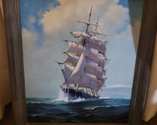 H. Silva Oil Painting