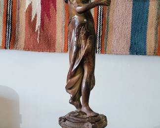 lovely bronze statue