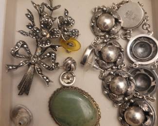 Sterling Jewelry Lot