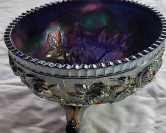 Imperial Rose Pattern Footed Bowl 