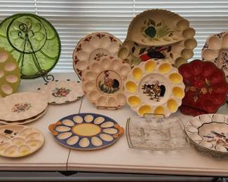 Egg plate collection