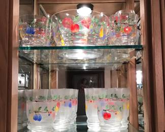 HANDPAINTED HUNGARIAN GLASS