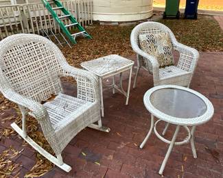 Wicker furniture