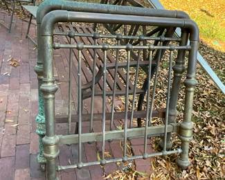 Single/Twin brass bed 
