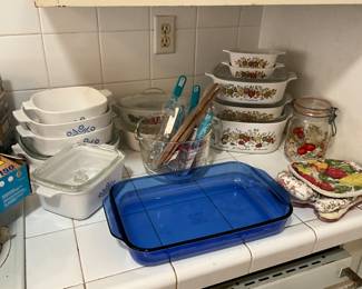 Corning Ware - Blue Cornflower