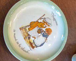 Holly Hobby plates
