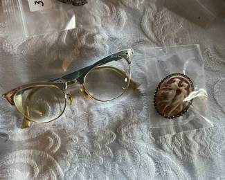 Vintage eyewear and Coro Cameo