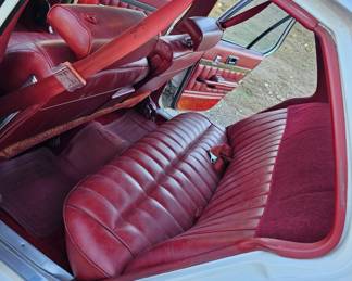 1976 Chevy Nova - Concours Model - 4 Door - Small Block 400hp Engine - White - Red Interior. Runs Great !