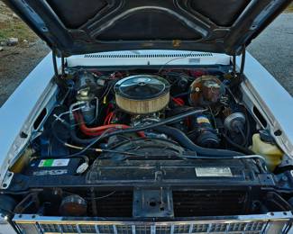 1976 Chevy Nova - Concours Model - 4 Door - Small Block 400hp Engine - White - Red Interior. Runs Great !
