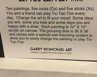 Tic-Tac-Toe art inspiration to play!