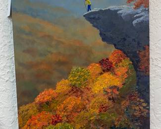 “Hawksbill Crag”