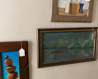 Several art originals 