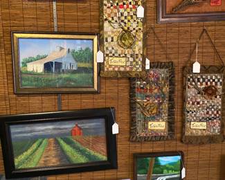 Several art originals 