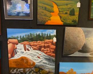 Several art originals 