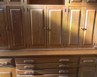 BIG 2 piece storage cabinet