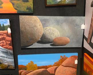 Several art originals 