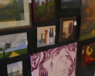 Several art originals 