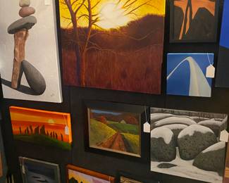 Several art originals 