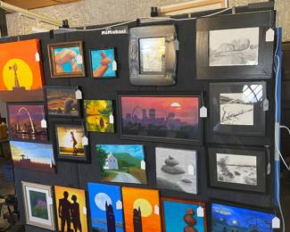 Several art originals 