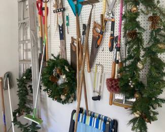 Yard tools.