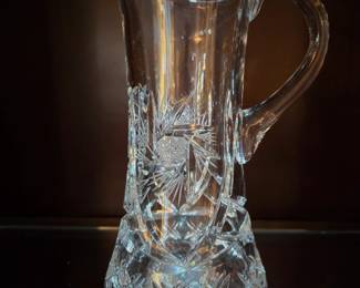 Crystal Water Pitcher