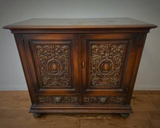 Antique English Oak Sideboard $269 or bid #4